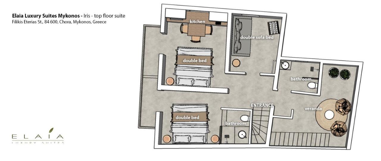 Elaia Luxury Suites Mykonos Mykonos Town 외부 사진